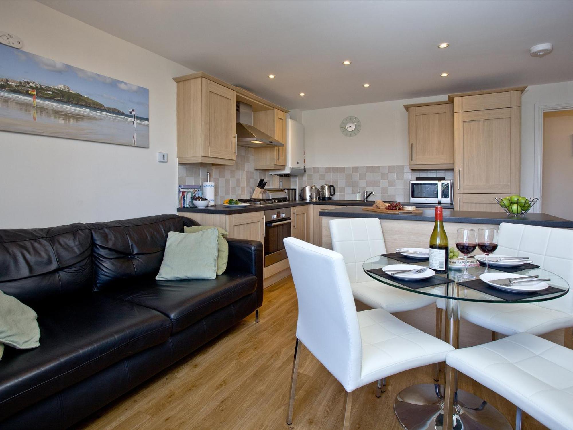 1 Harbour View Apartment Newquay  Luaran gambar